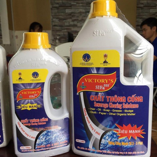 Chỉ sau 3 phút Chất thông cống cực mạnh Zifat 999 700ml