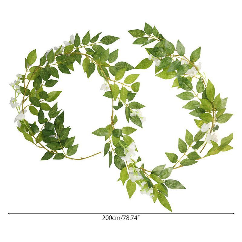 Dây Leo Hoa Tử Đằng Nhân Tạo 2m Dùng Để Trang Trí Nhà Cửa