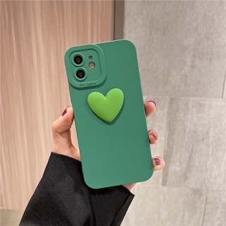Ốp Lưng Basic iphone-Andorid Camera Nổi - Mẫu Trái Tim Xanh Nổi