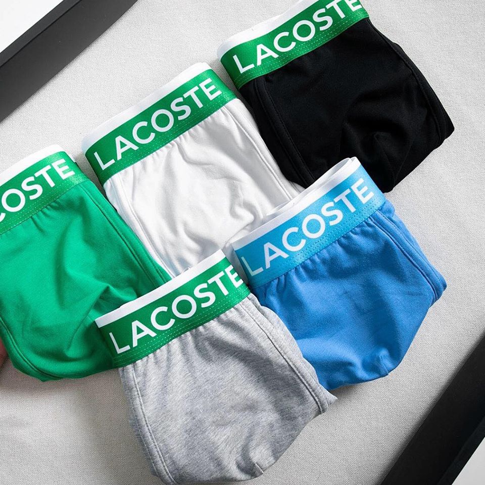 Combo 5 Quần Lót Nam Boxer Quần Sịp Đùi Nam LACOTE Cạp Êm vải Cotton Thâm Hút Vượt Trội Co Dãn Đàn Hồi Cao LAC-CT01