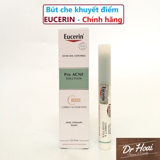 Kem, Bút Che Khuyết Điểm EUCERIN Pro Acne Correct & Cover Stick - Giảm Mụn, Mờ Thâm 2g