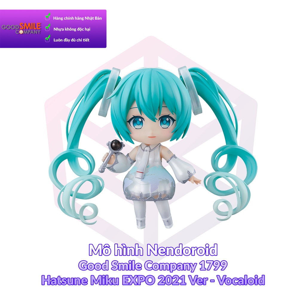 Mô hình Nendoroid Good Smile Company 1799 Hatsune Miku EXPO 2021 Ver - Vocaloid