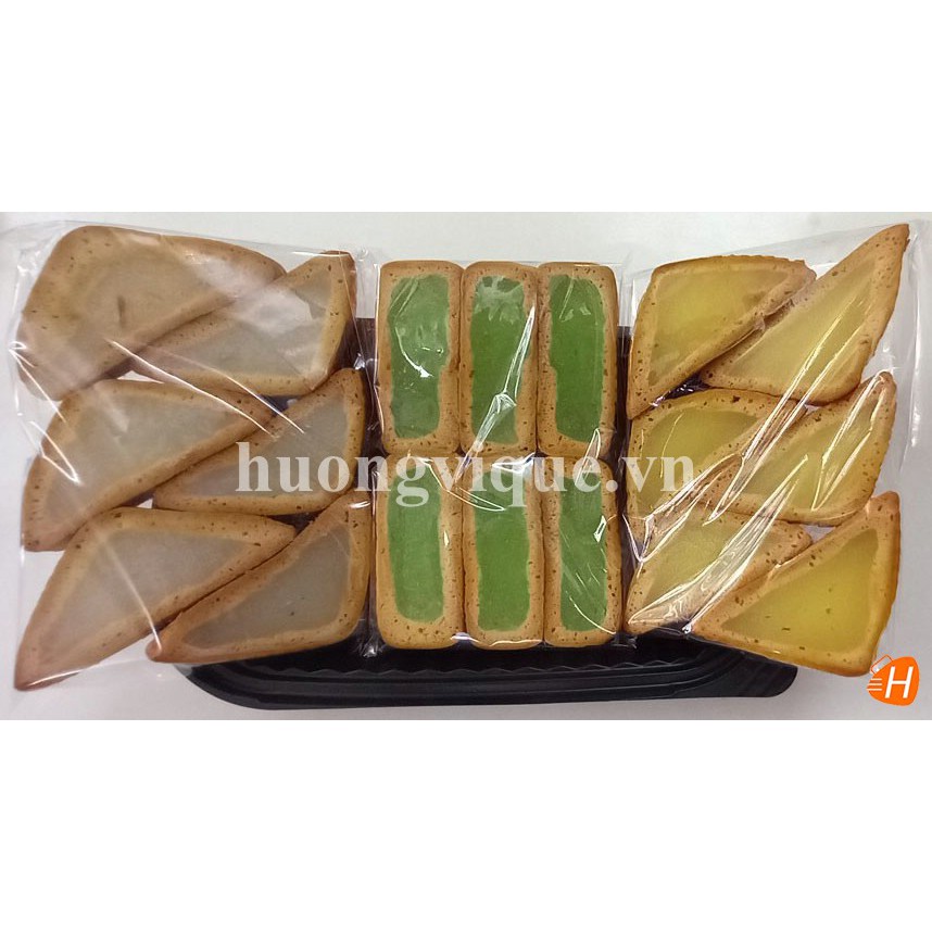 Bánh Xà Lam Bách Vị -  Hộp 18 Cái 2 Loại Nhân Riêng Biệt - Đặc Sản Bến Tre