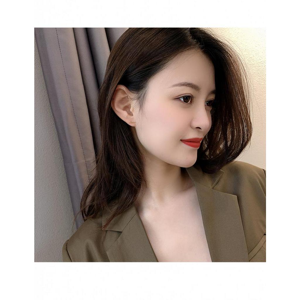 Bộ 3 Cặp Khuyên Tai Kim Bạc Thiết Kế Đơn Giản