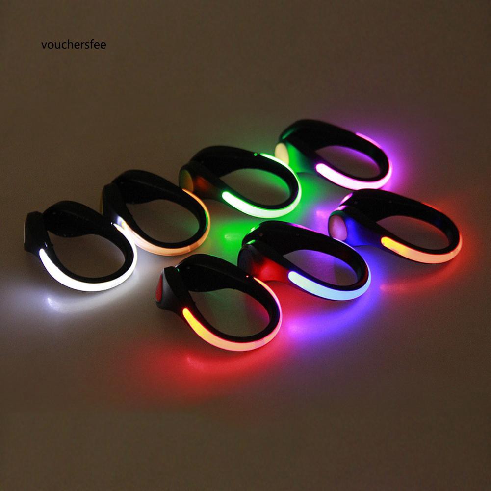 ☀Đèn led Kẹp Giày Chạy Bộ Ban Đêm Sạc usb