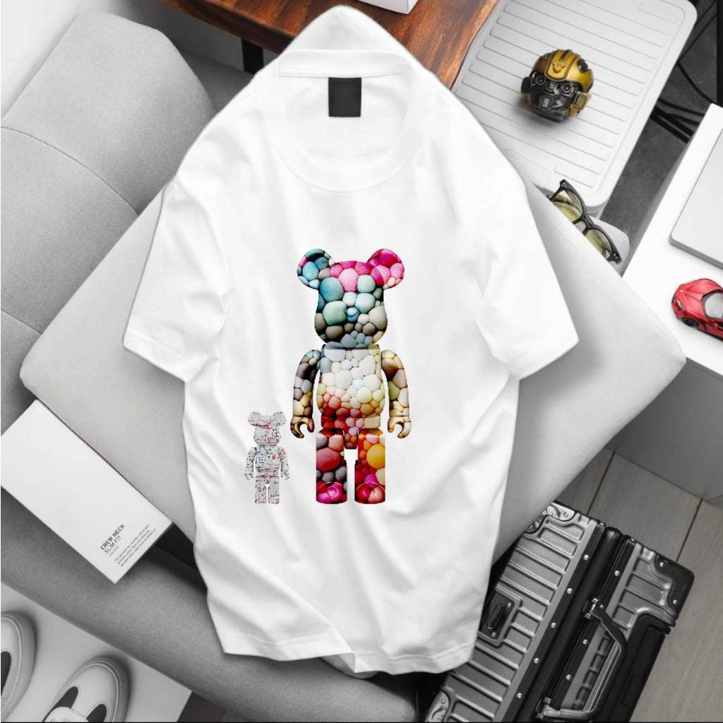 [bigsize] Áo thun cotton in gấu BR siêu dễ thương 50-140kg