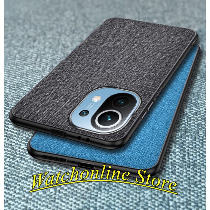 Ốp lưng Xiaomi Mi 11 / Mi 10 / cc9 pro / mi note 10 lite / mi 10 lite họa tiết vải Jean cao cấp