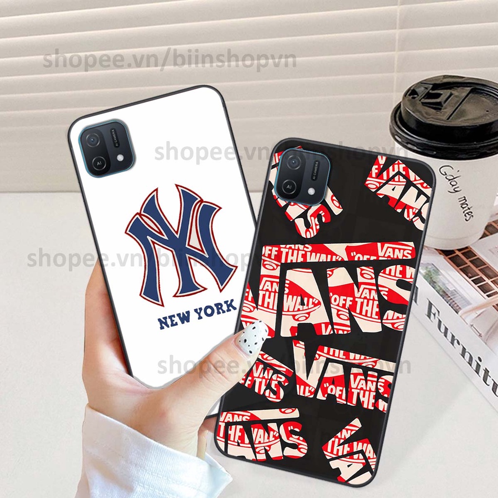 Ốp Oppo A16k in hình các thương hiệu nổi tiếng siêu đẹp, thời trang cá tính