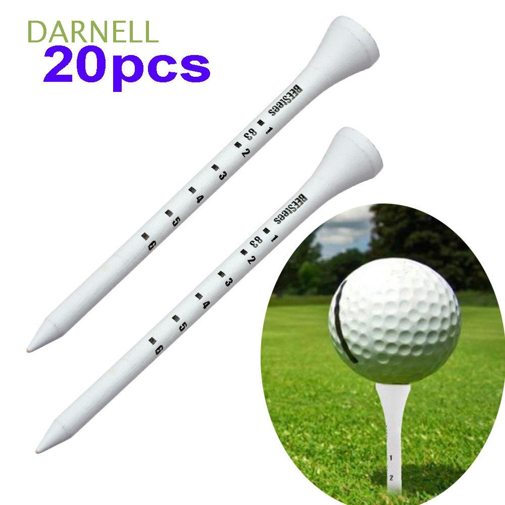 Set 20 Giá Đỡ Bóng Golf Bằng Gỗ 83mm Chuyên Dụng