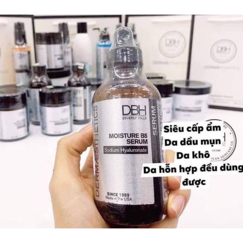 DBH Moisture B5 Serum Sodium Hyaluronate Tinh chất hỗ trợ phục hồi tái tạo da