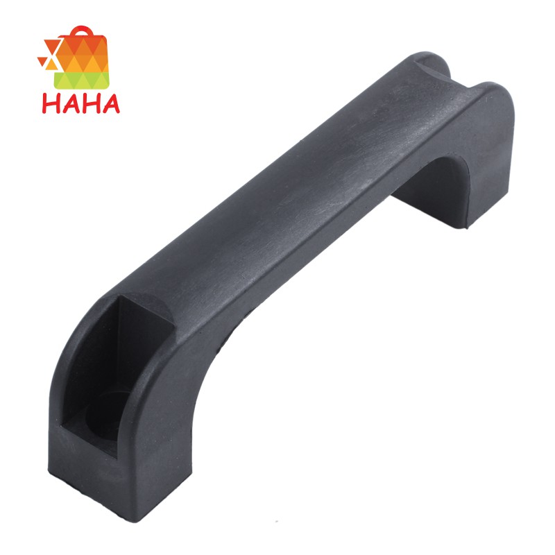 Tay Nắm Cửa Tủ Hình Chữ Nhật Bằng Nhựa Màu Đen 5.2 &quot;