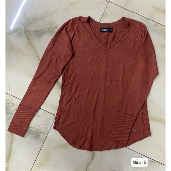 Áo Len Tay Dài Đỏ Cam ABER - 3881