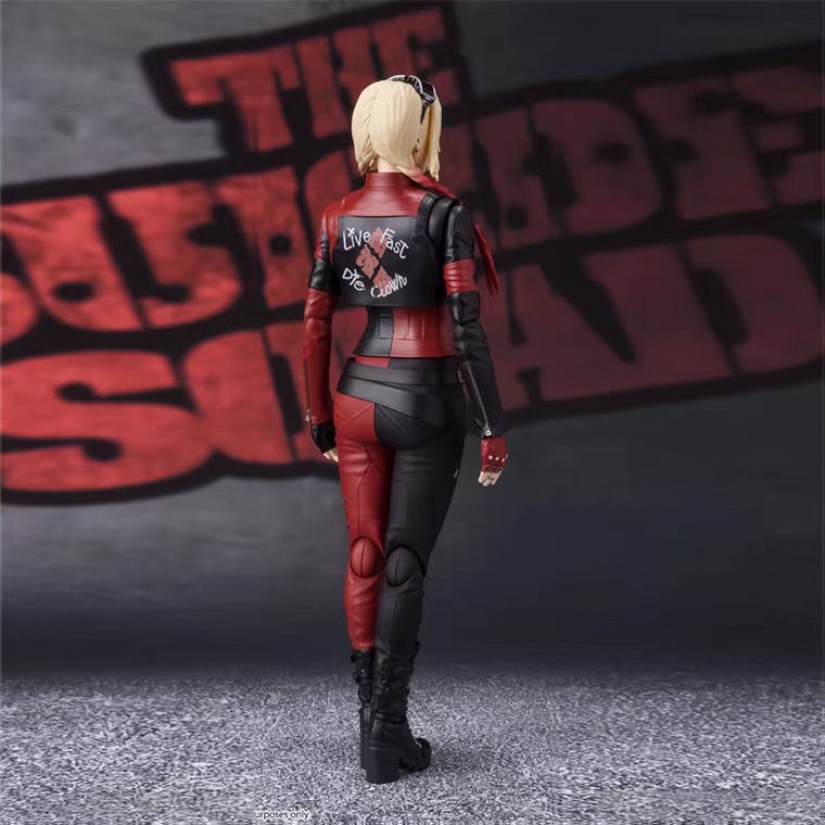 Bandai SHF Clown Girl New Suicide Squad Harley Quinn Mô hình đã hoàn thành