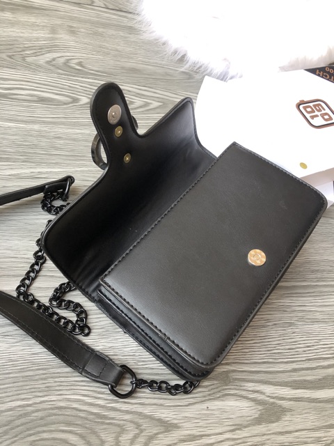 Túi đeo chéo xích màu chất đẹp- TS217