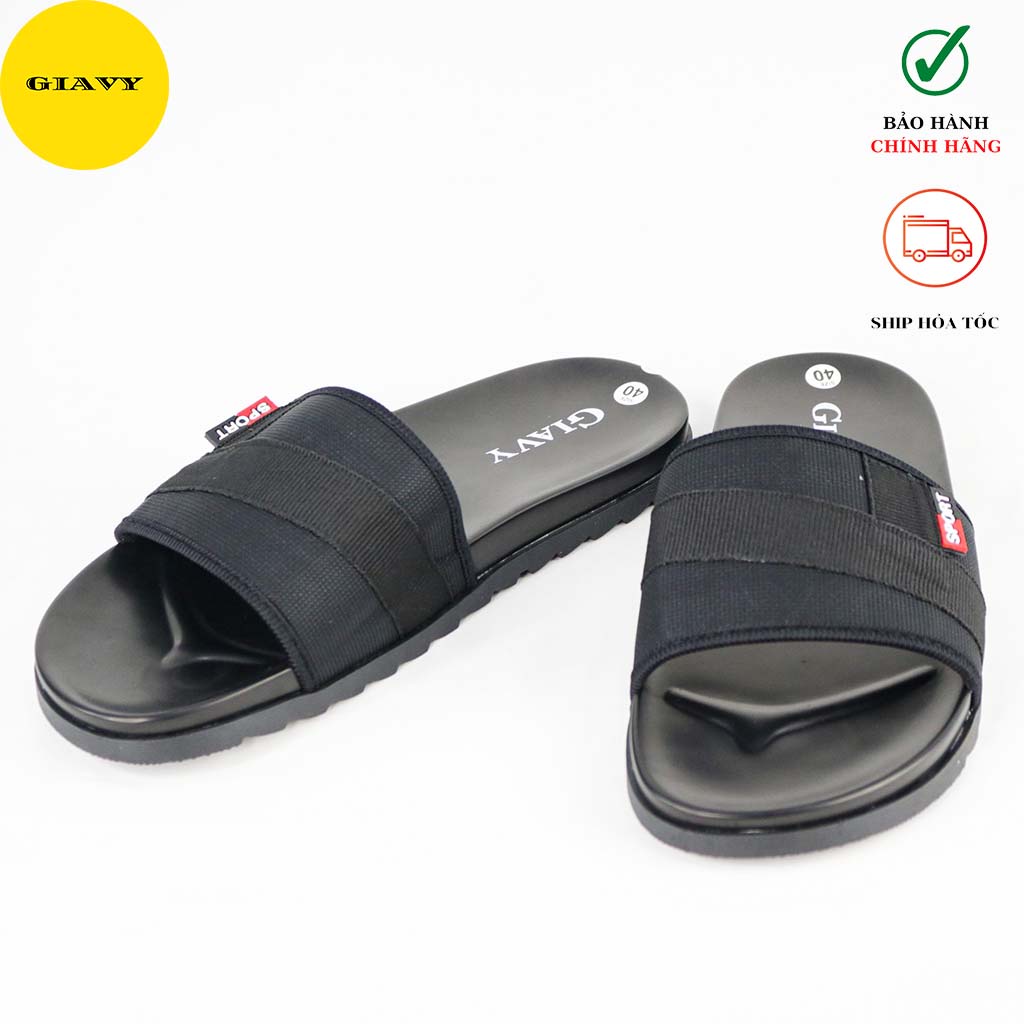 Dép nam quai ngang thời trang thời trang DU80 - GIÀY GIAVY