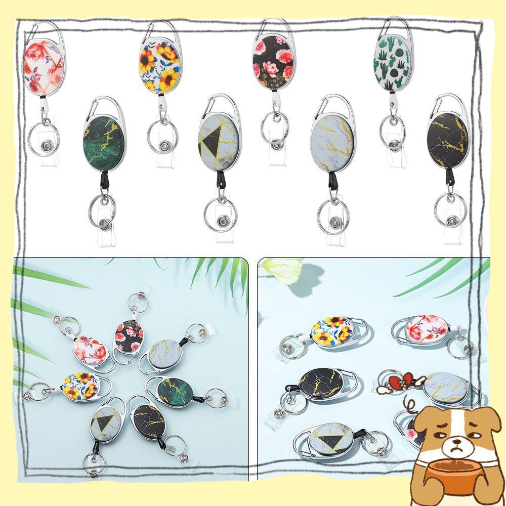 Dây Kẹp Thẻ ID/Thẻ ID Thiết Kế Nhỏ Gọn Siêu Bền Phối Màu Độc Đáo Thời Trang