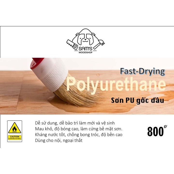 Polyurethane Oil Base- Sơn PU gốc Dầu