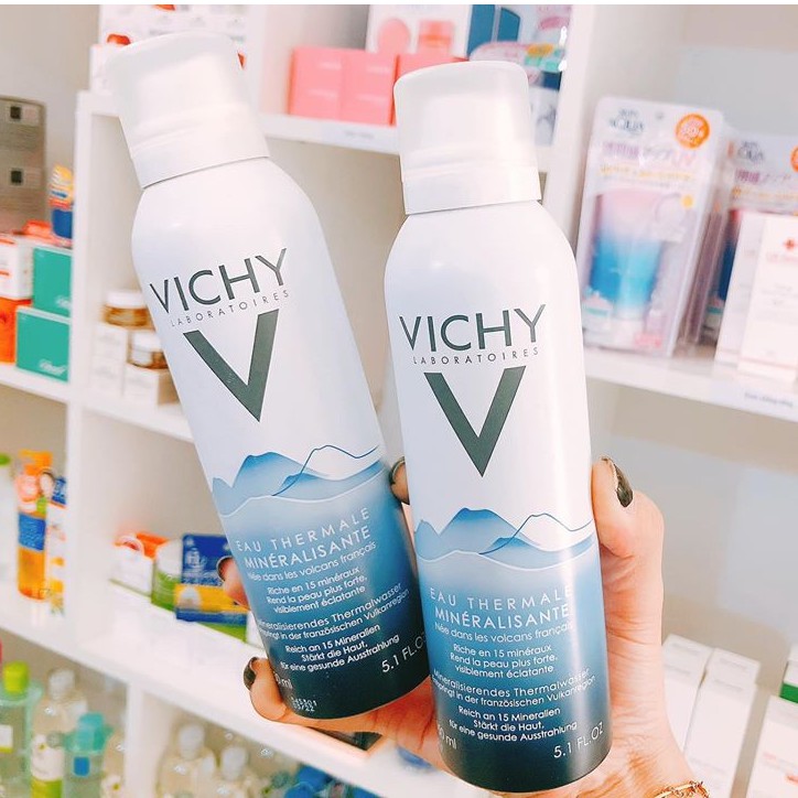 Xịt Khoáng Vichy Pháp - Nước Khoáng Dưỡng Da 300ML