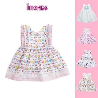 Đầm bé gái Oli River 10-31kg váy cho bé gái xinh xắn chất vải thô cotton mềm thoáng mát nhiều họa tiết dễ thương qate