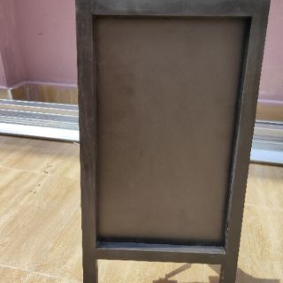 Bảng đen viết phấn mini để bàn( 20x45cm)3 màu