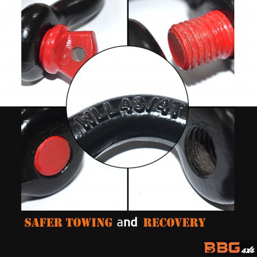 Thanh Kéo 5t Cho Xe Jeep , Suv , bán tải ,cỡ 4x4