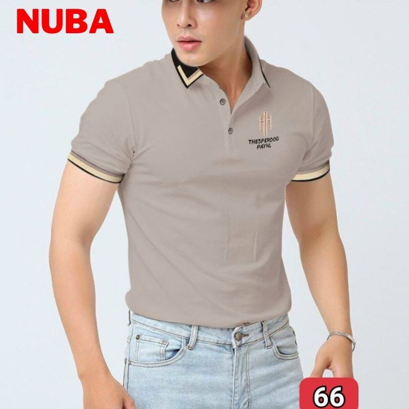 Áo thun nam nữ cổ bẻ cao cấp, ao phông chất vải polo, thấm hút mồ hôi  66 TAKA