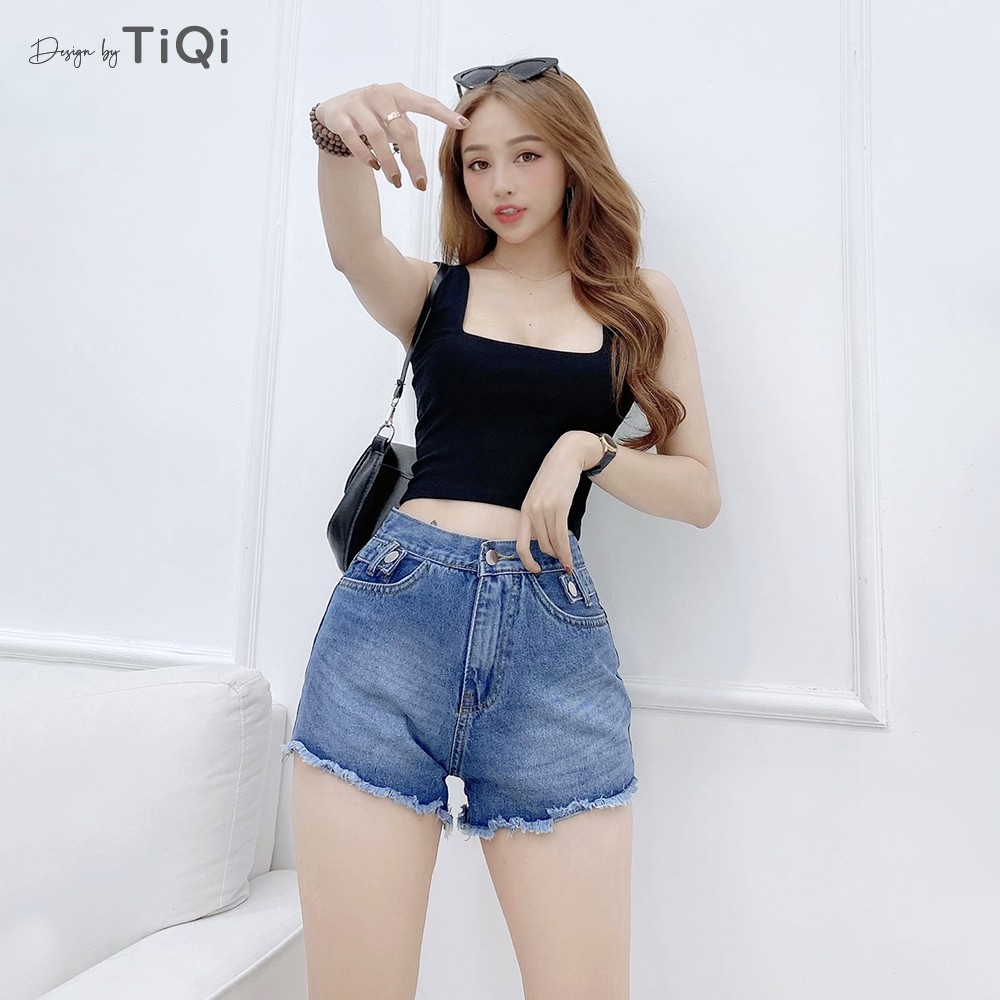 Quần short jean nữ TiQi Jeans S1-453