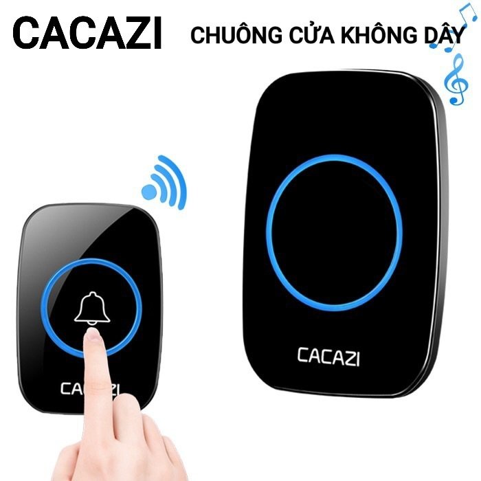 Chuông Cửa Không Dây Cacazi loại tốt, siêu bền đẹp và tiện ích (bảo hành 3 tháng 1 đổi 1) - Sentaku