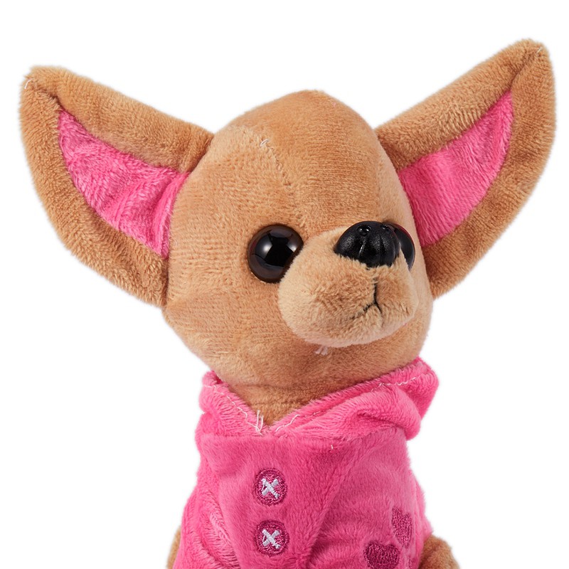 1 Chú Chó Chihuahua Nhồi Bông Dễ Thương 17cm