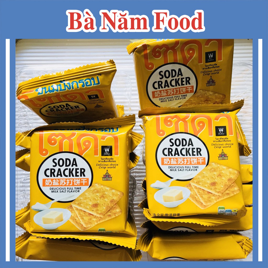 Bánh Quy Soda Cracker Ăn Kiêng Thái Lan