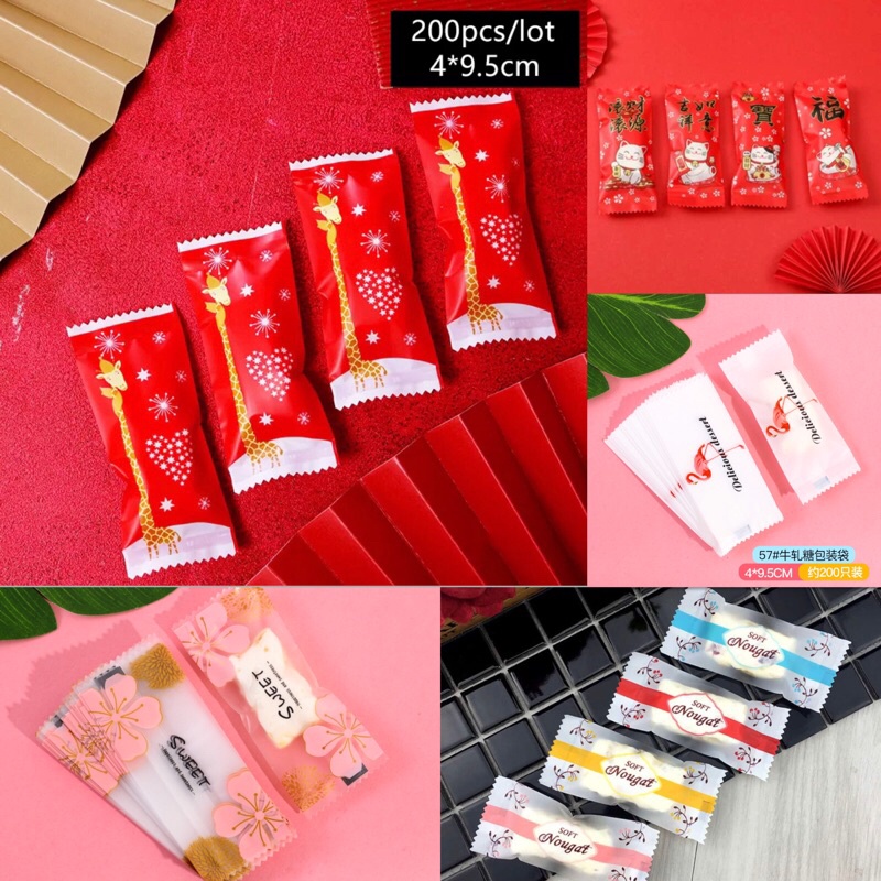 Túi làm kẹo Nougat (set _200c)