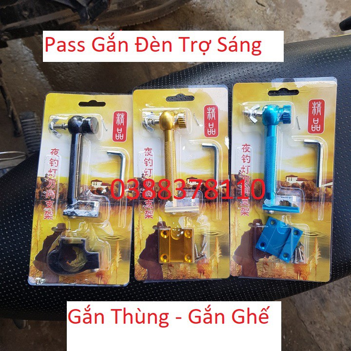 Pass Gắn Đèn Trợ Sáng, Pát Gắn Ghế - Gắn Thùng