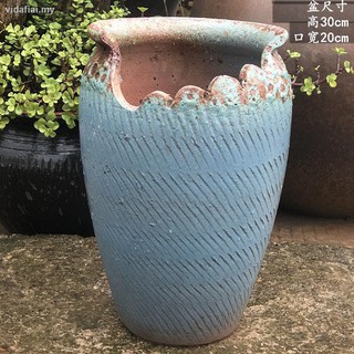 Chậu Cây Mọng Nước Bằng Gốm Sứ Kiểu Cổ Điển Tiện Dụng