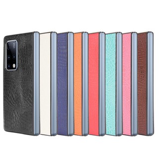 Ốp Huawei Mate X2 vân cá sấu