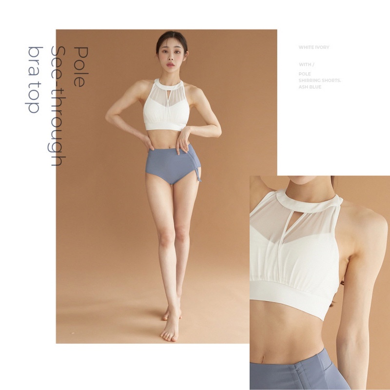 Áo tập thể thao/ yoga FENNIN FVB40N vải lưới không tay thời trang