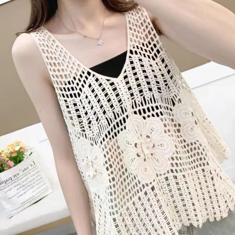 Áo Len Hai Dây Thời Trang Mùa Hè Cho Nữ