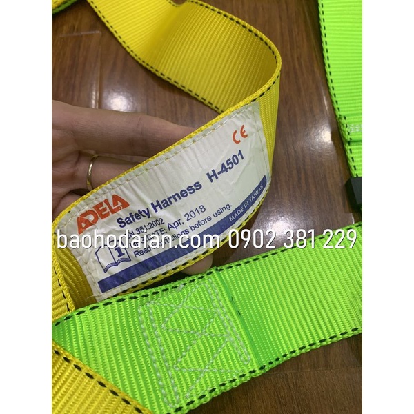 Dây an toàn toàn thân ADELLA H4501 kèm móc EW32 chống sốc