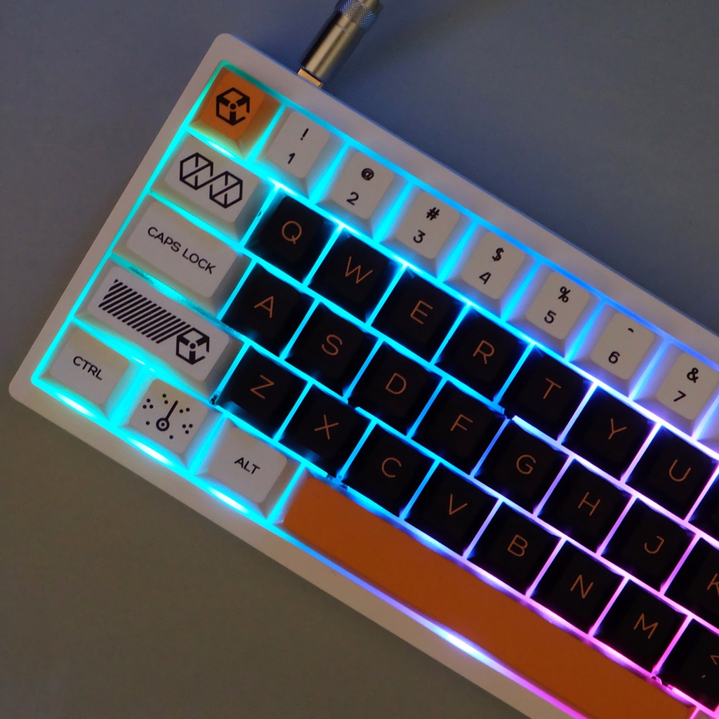 PBT keycap Cherry Profile 141 Key Dye Thăng hoa Bố cục ANSI Keycap cho bàn phím cơ Cherry MX Switch