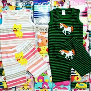 Bộ sát nách cho bé Carter Thái Lan set 2 bộ