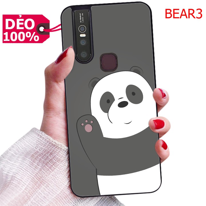 Ốp Lưng Vivo Đủ Dòng Dẻo SWEETBEAR Dễ Thương cho V11i/S1/Y71/Y69/Y53/Y55/Y55S/Y55L/V5/V5S/Y67/V7/V7 Youth/V7 Plus/V9