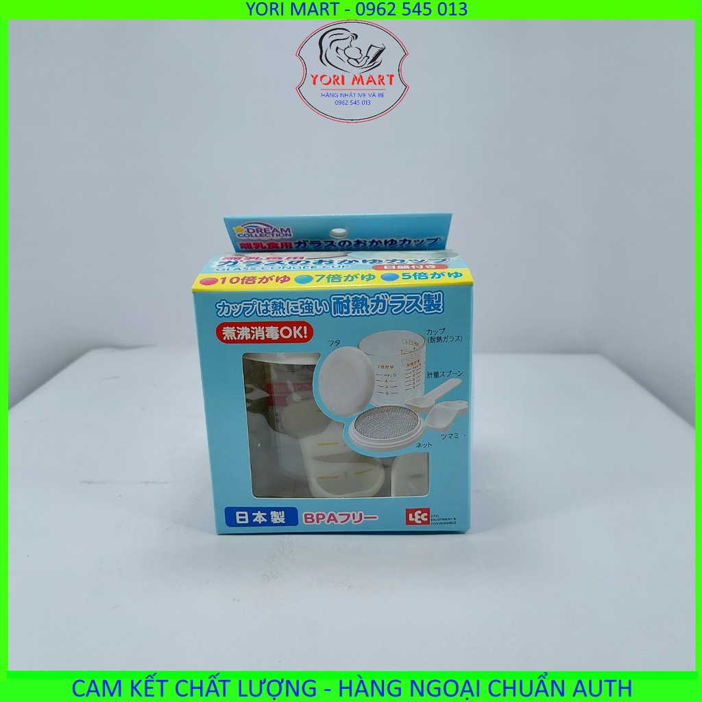 CỐC THỦY TINH NẤU CHÁO VÀ CƠM NÁT CHO BÉ DREAM COLLECTION