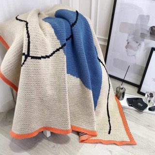 Chăn len dệt kim mỏng