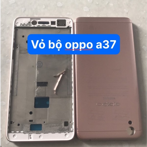 bộ vỏ oppo a37 gồm xương lưng và nút bấm