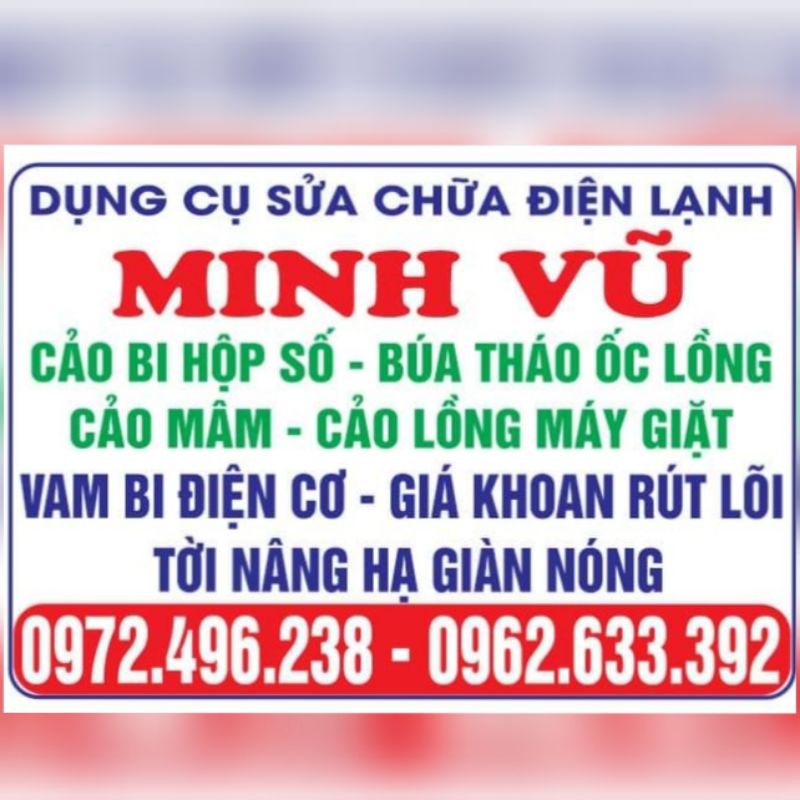 Bộ 3 Búa Tháo Ốc Lồng + Cảo Mâm + Cảo Lồng Máy Giặt