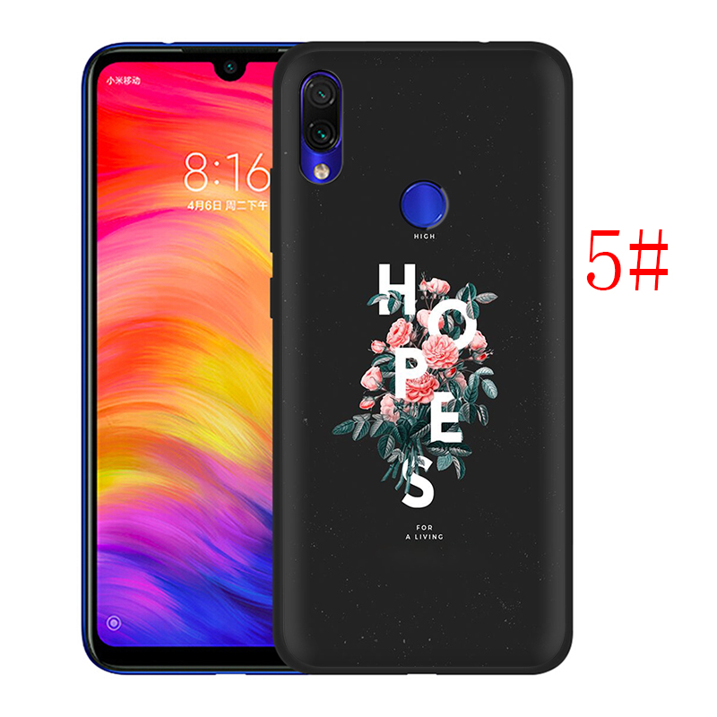 Ốp Điện Thoại Silicon Dẻo Họa Tiết Lời Bài Hát Độc Đáo Cho Redmi S2 K20 K30 Pro Poco X2 Note 4x 5a Prime Xc3