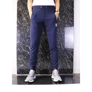 Quần thể thao nam dài ngấn gối co dãn cao cấp, quần tập gym MFQ006