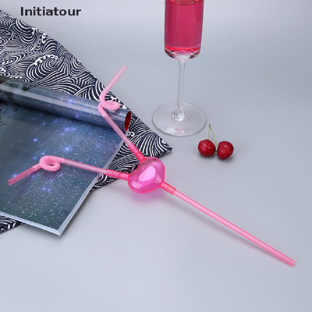 Ống Hút Hình Trái Tim Độc Đáo