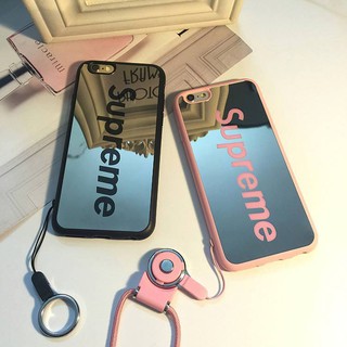 Ốp Superme silicon gương