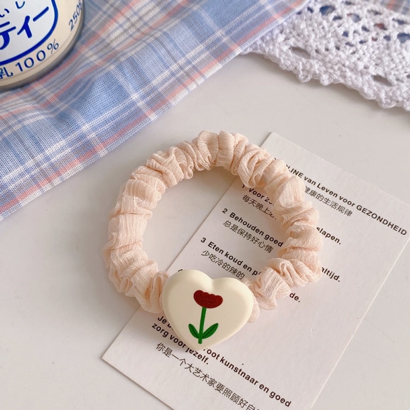 Dây cột tóc cỡ nhỏ phong cách hàn quốc dễ thương, thời trang mùa hè cho nữ