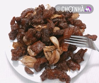 GÂN BÒ CHÁY TỎI GÓI 200GR 500gr
